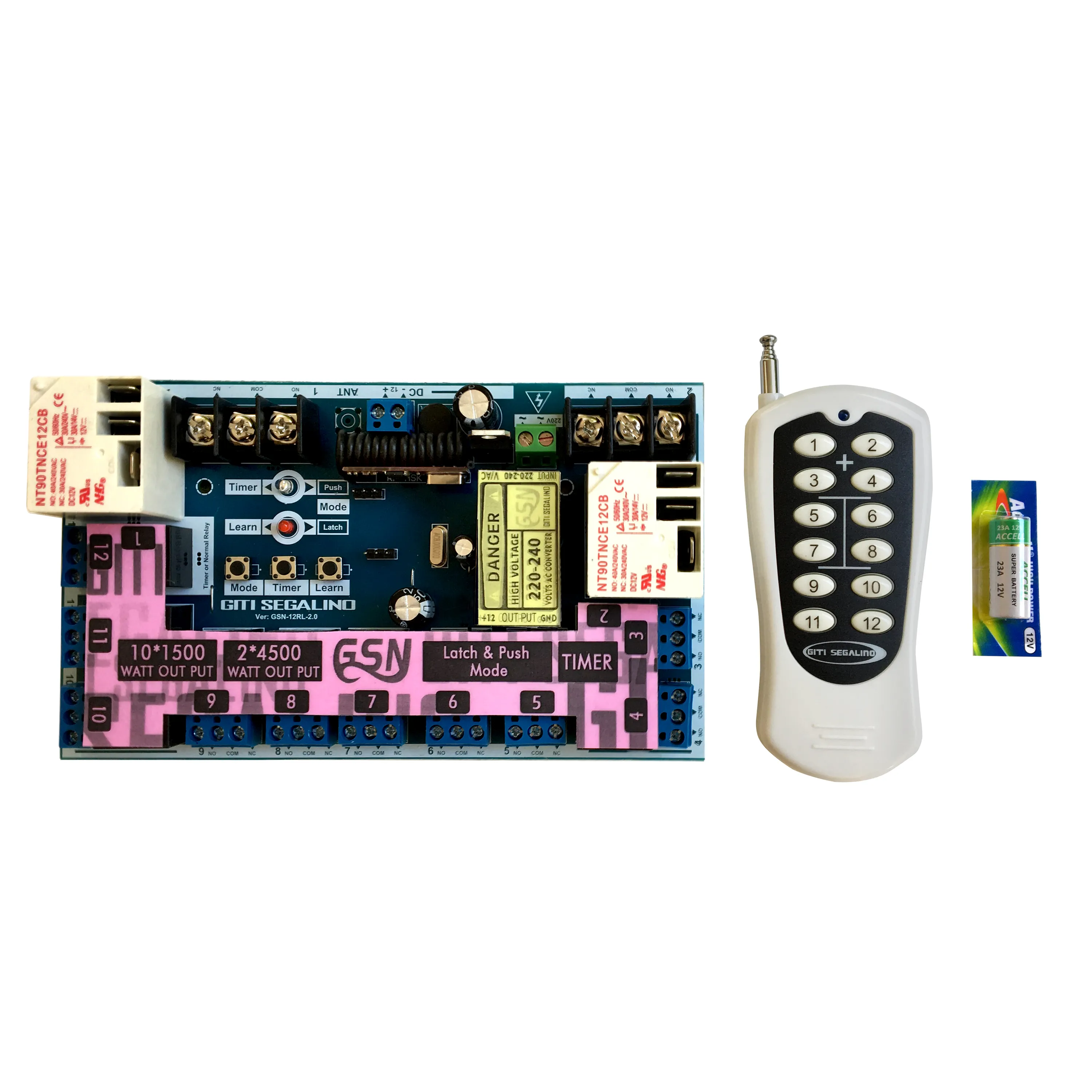 فرستنده گیرنده 12 کانال